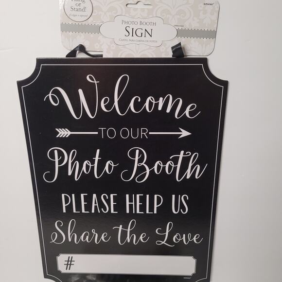 Photo Booth Sign and Props Set - Picture 8 of 16